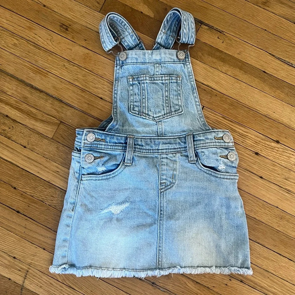 Little Girls Cat & Jack Skirtall - Overalls | size 4/5 - Picture 1 of 3